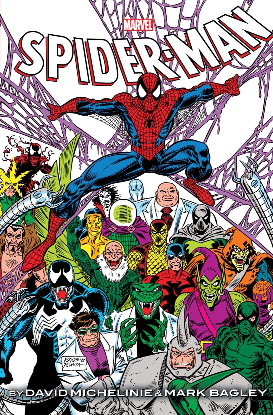 Cover für Spider-Man By Michelinie & Bagley Omnibus Vol. 1 Bagley Marvel Age Cover