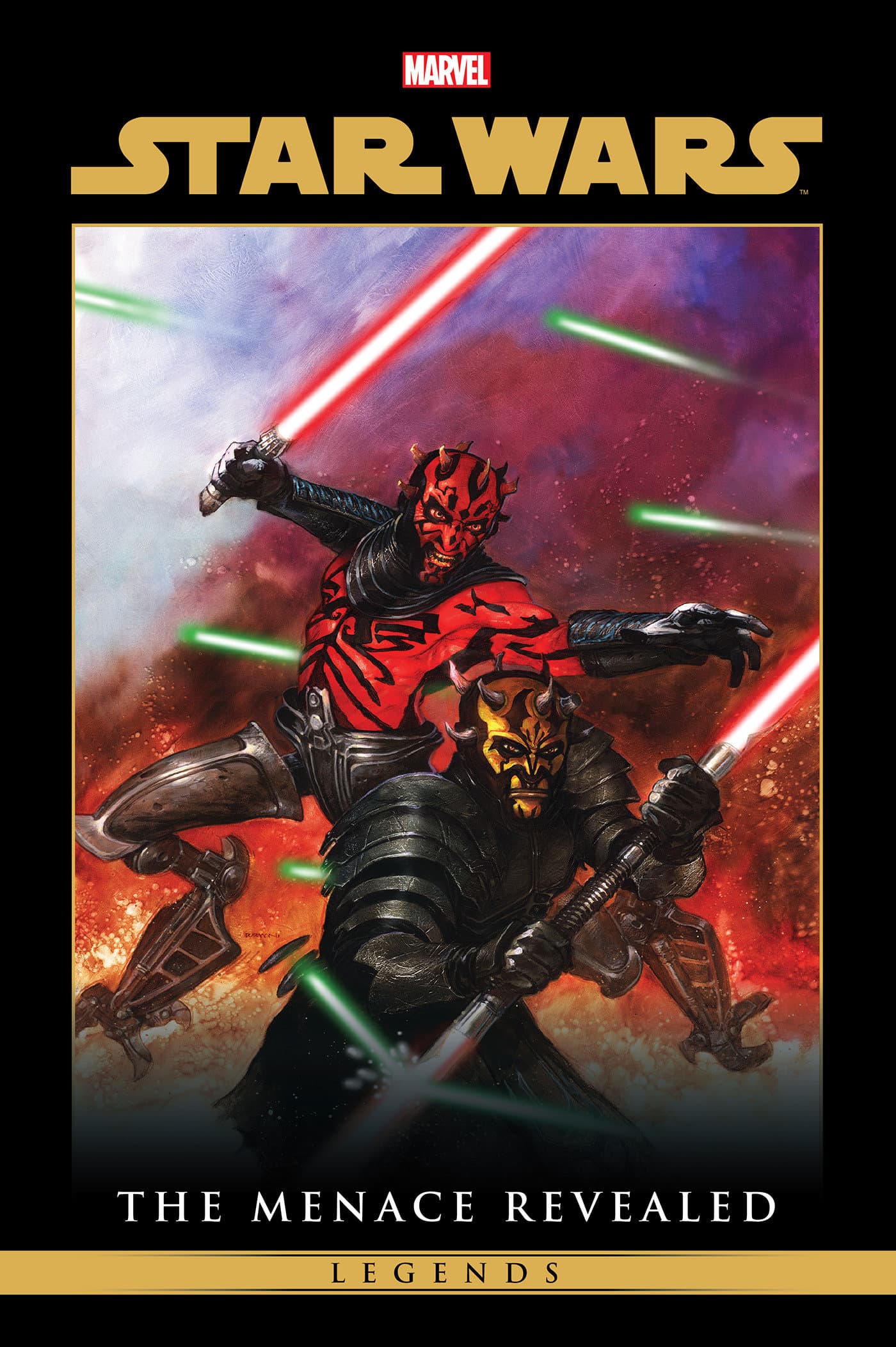 Cover for Star Wars Legends: The Clone Wars Omnibus Vol. 1 Dave Dorman Cover [DM Only]