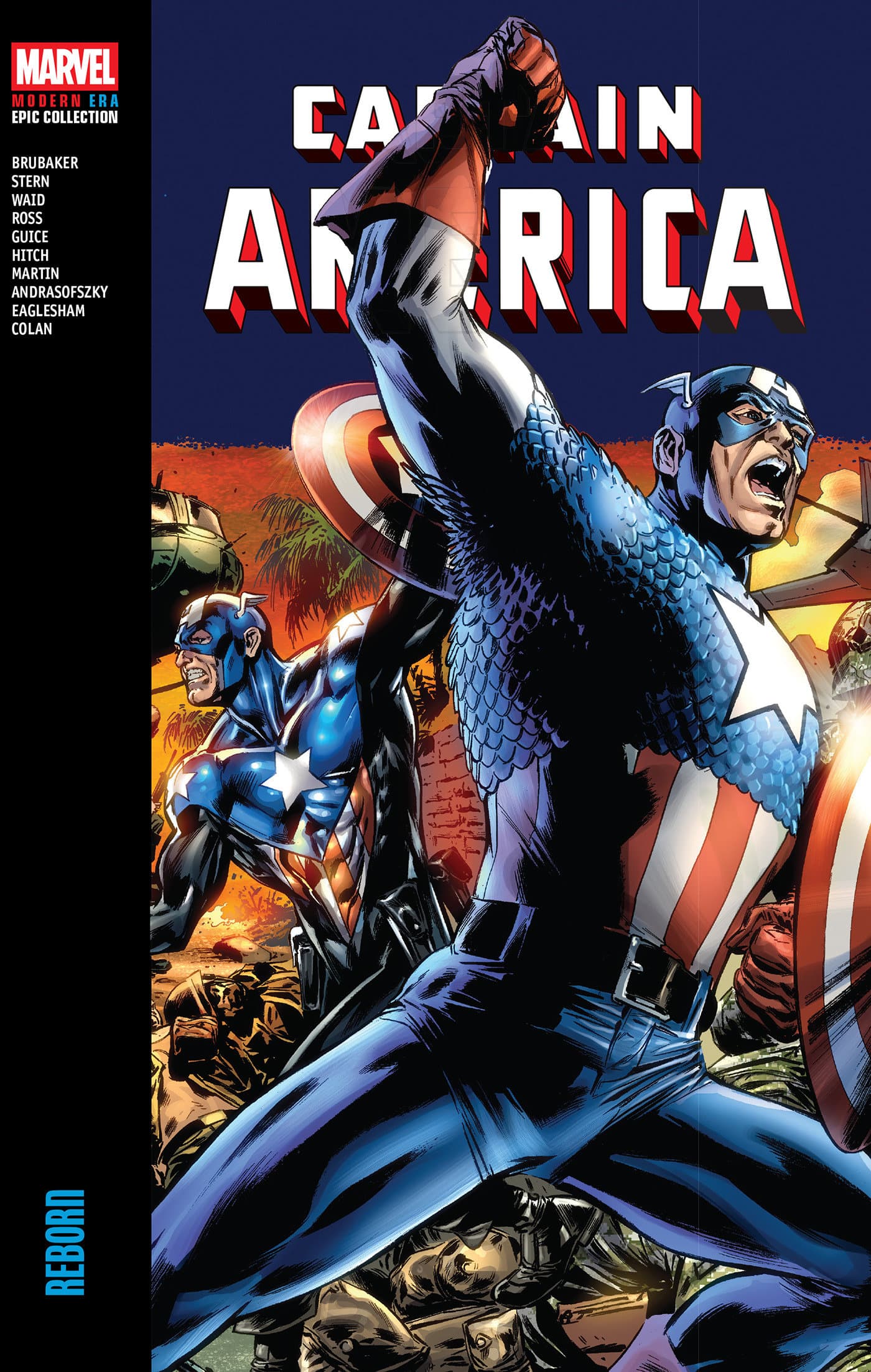 Cover for Captain America Modern Era Epic Collection: Reborn