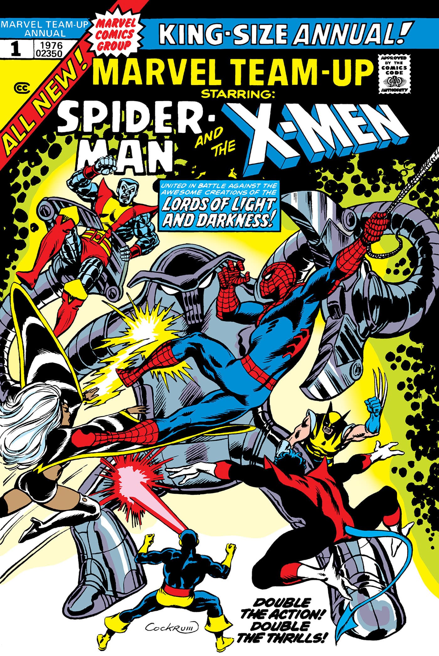 Cover for Marvel Team-Up Omnibus Vol. 2 Dave Cockrum Cover [DM Only]