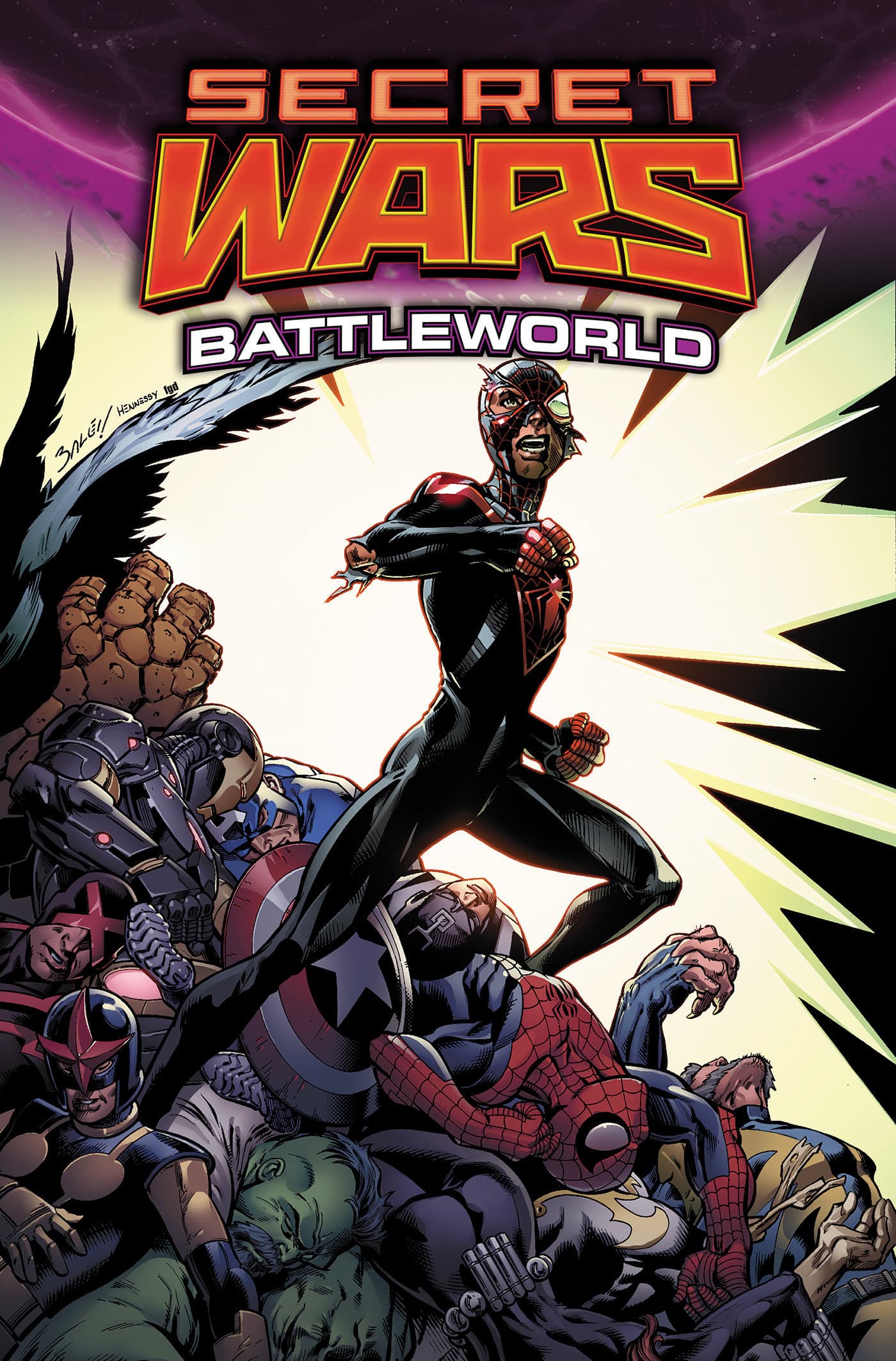 Cover for Secret Wars: Battleworld Omnibus Vol. 4 Mark Bagley Cover