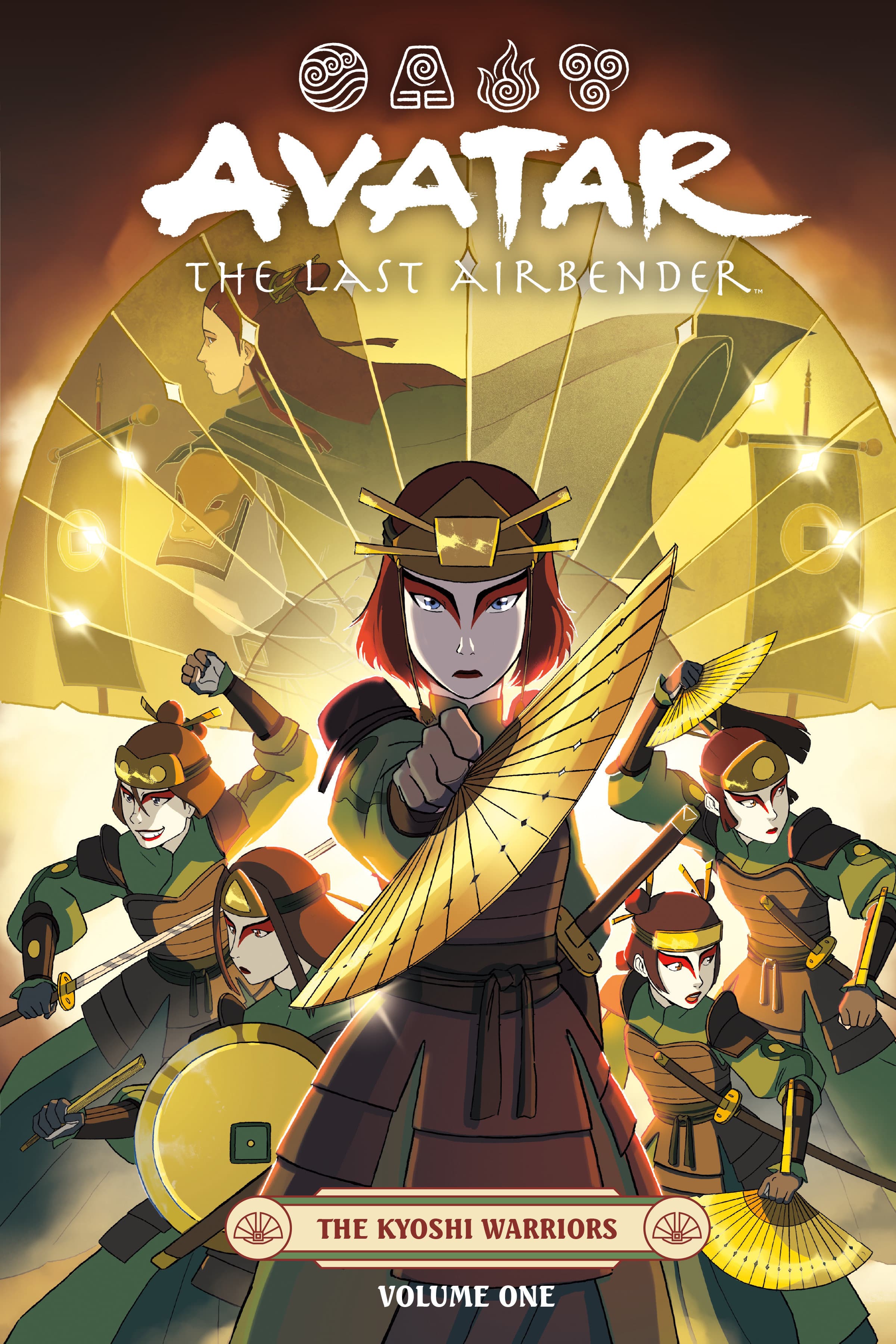 Cover for Avatar: The Last Airbender--The Kyoshi Warriors Volume 1