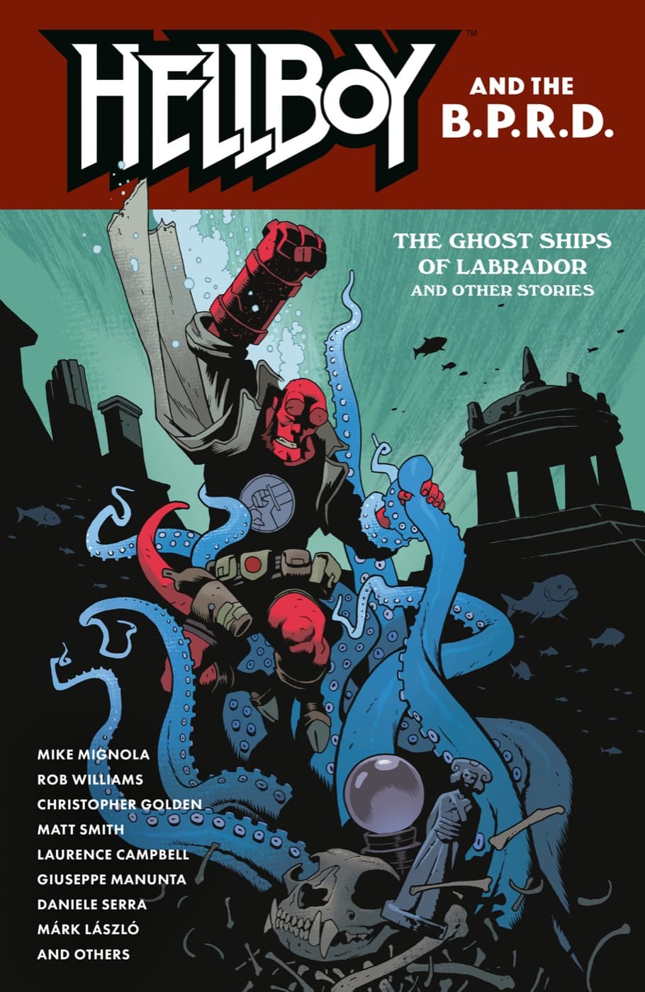 Cover for Hellboy and the B.P.R.D.