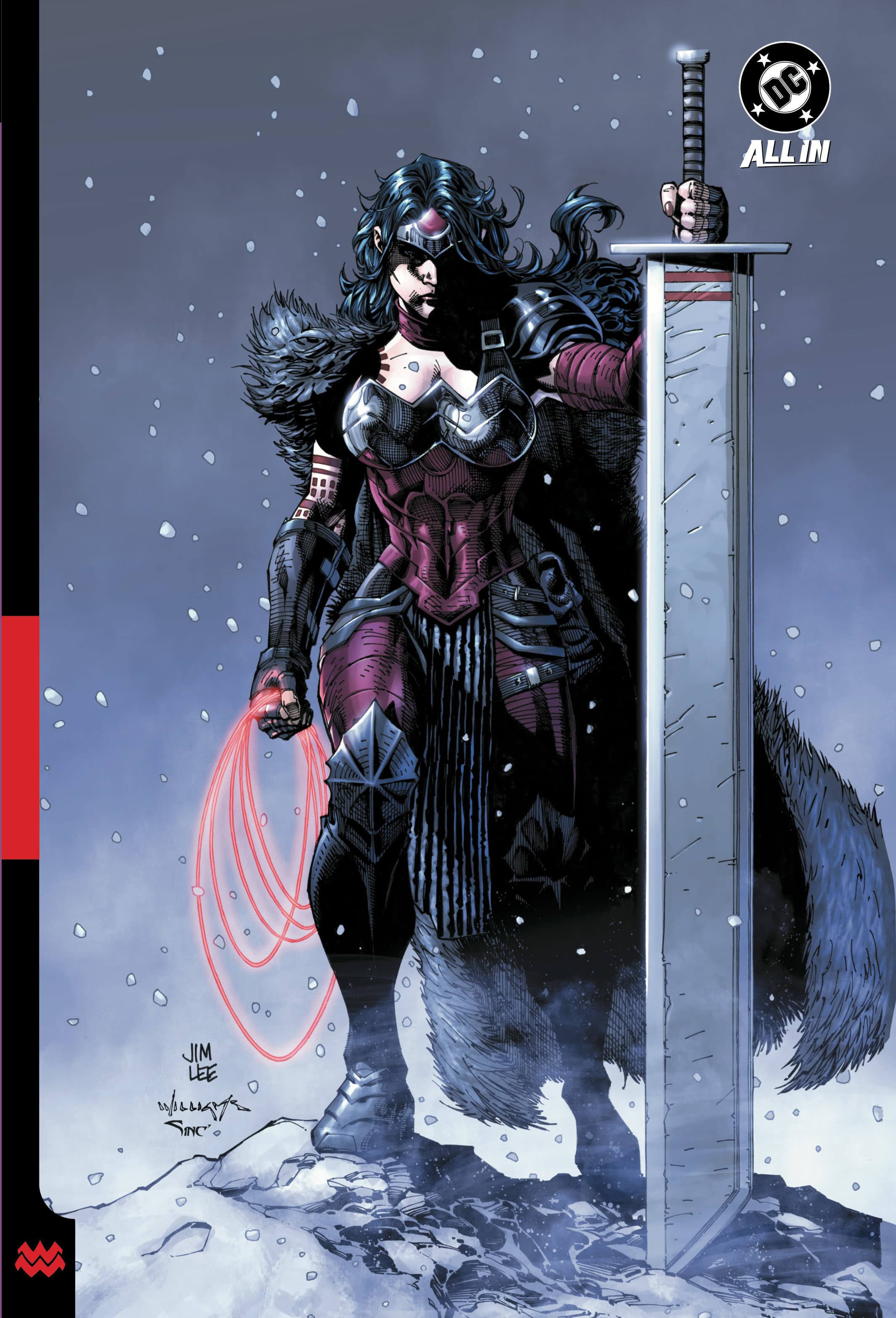 Cover for FCBD 2026 - Absolute Wonder Woman HC Vol 01 The Last Amazon Variant Dust Jacket