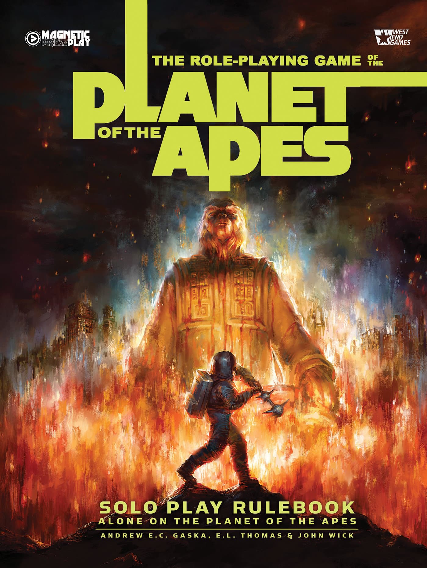 Cover für The Planet of the Apes Solo Rulebook