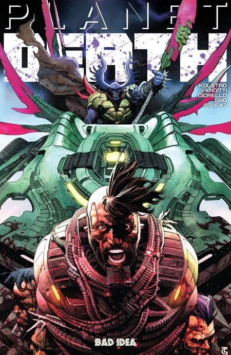 Cover for PLANET DEATH