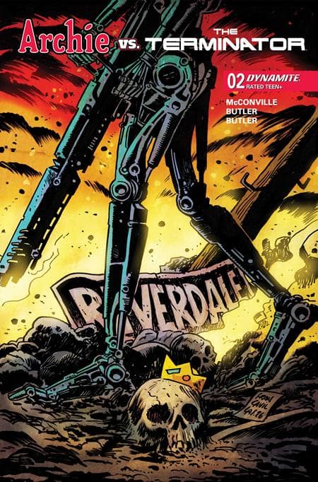 Cover for ARCHIE VS THE TERMINATOR