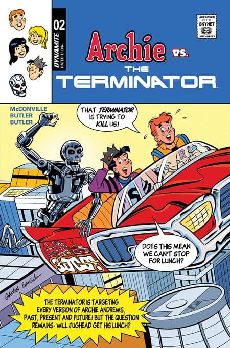 Cover for ARCHIE VS THE TERMINATOR