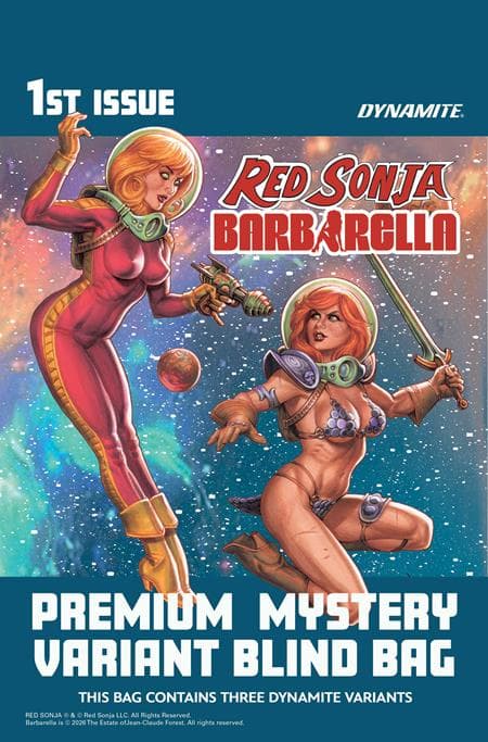 Cover for RED SONJA BARBARELLA