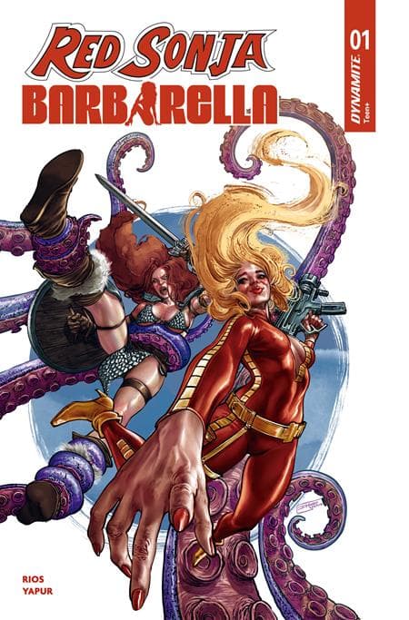 Cover for RED SONJA BARBARELLA