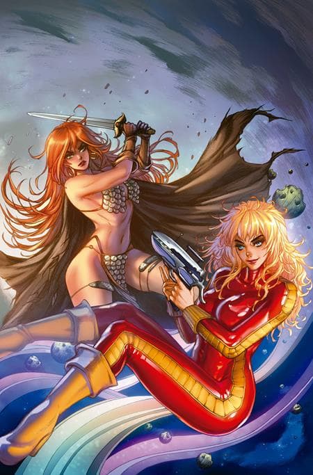 Cover for RED SONJA BARBARELLA
