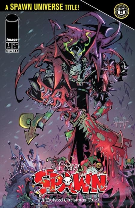 Cover für I SAW SPAWN A TWISTED CHRISTMAS TALE