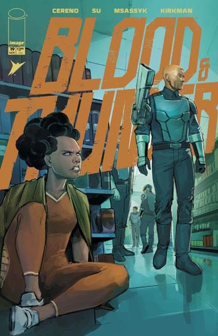Cover for BLOOD & THUNDER