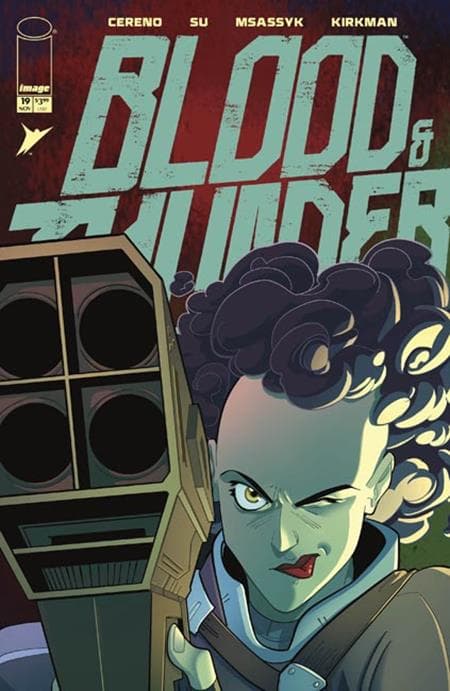 Cover for BLOOD & THUNDER