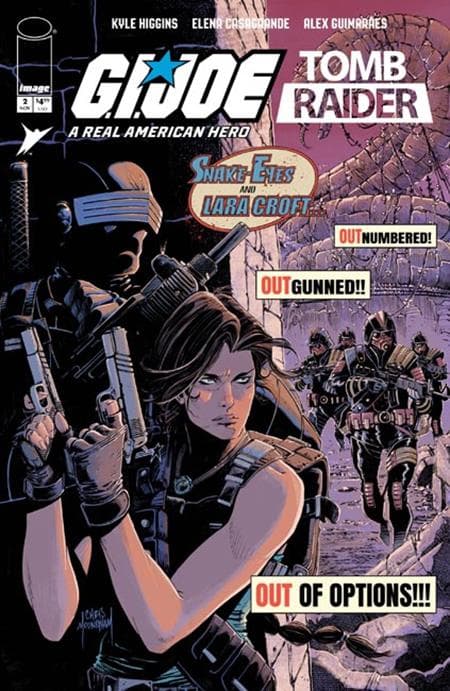 Cover for GI JOE A REAL AMERICAN HERO TOMB RAIDER