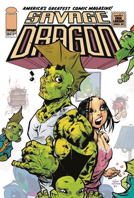 Cover for SAVAGE DRAGON