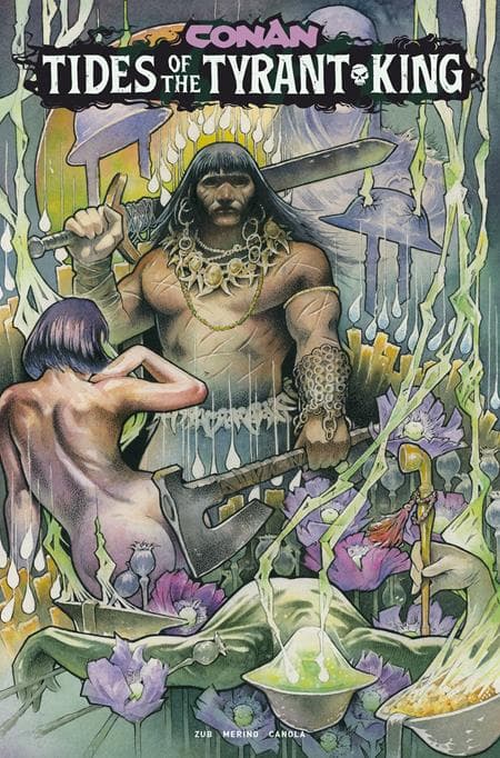 Cover for CONAN THE BARBARIAN TIDES OF THE TYRANT KING
