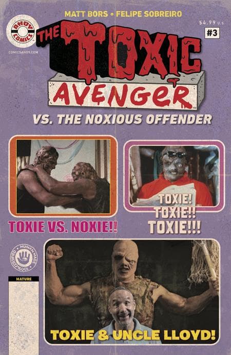 Cover für TOXIC AVENGER VS THE NOXIOUS OFFENDER