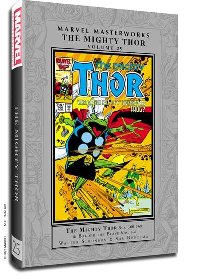 Cover for MARVEL MASTERWORKS THE MIGHTY THOR