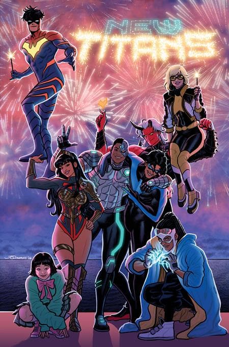 Cover for NEW TITANS