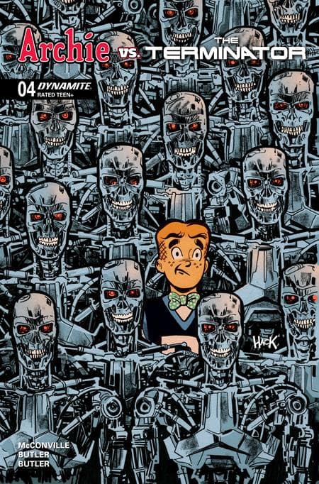 Cover for ARCHIE VS THE TERMINATOR
