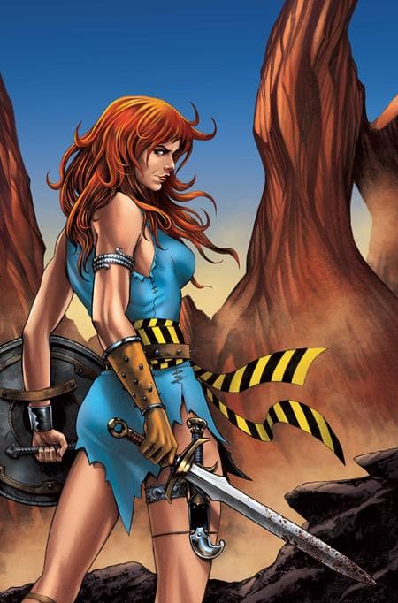 Cover for RED SONJA SHEDEVIL WITH A SWORD
