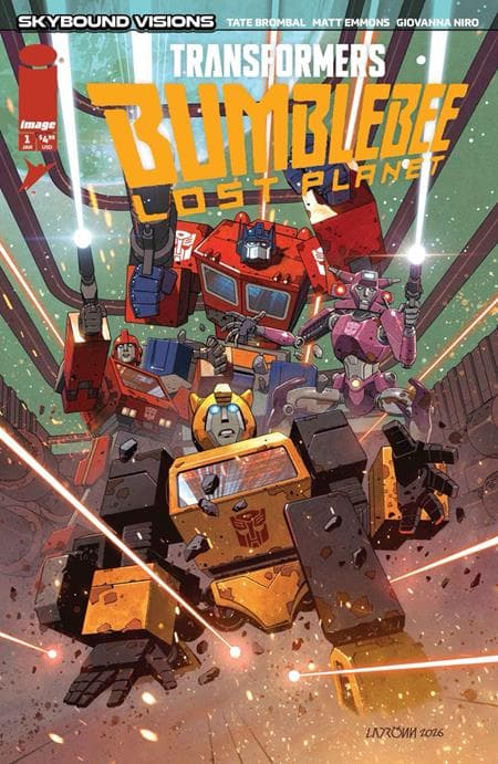 Cover for TRANSFORMERS BUMBLEBEE LOST PLANET