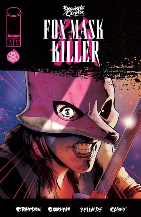 Cover for EXQUISITE CORPSES FOX MASK KILLER