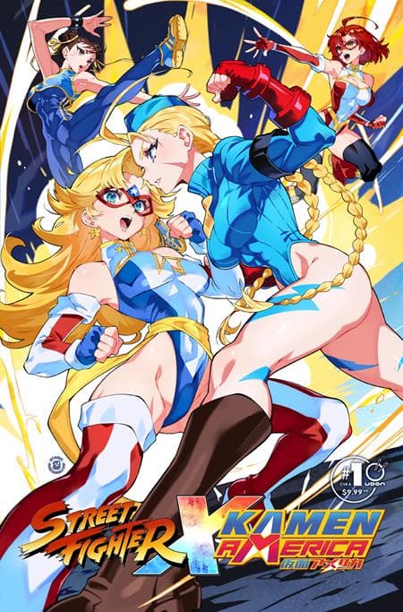Cover for STREET FIGHTER X KAMEN AMERICA
