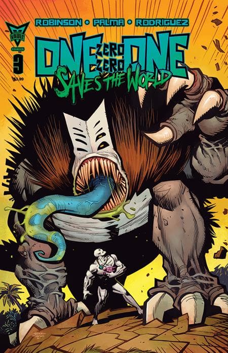 Cover for ONE ZERO ZERO ONE SAVES THE WORLD
