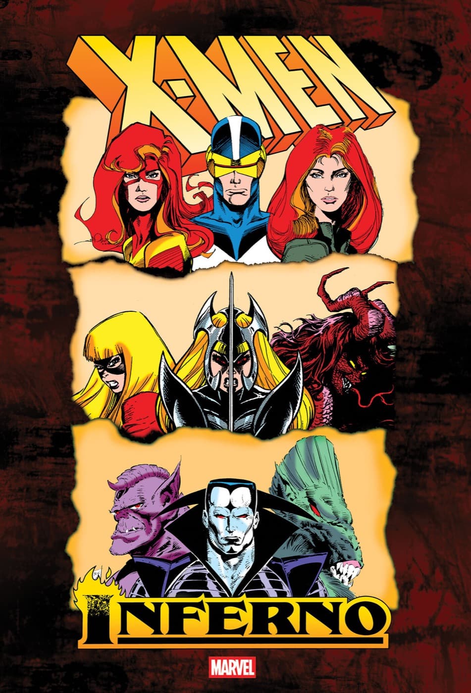 Cover for X-Men: Inferno Omnibus