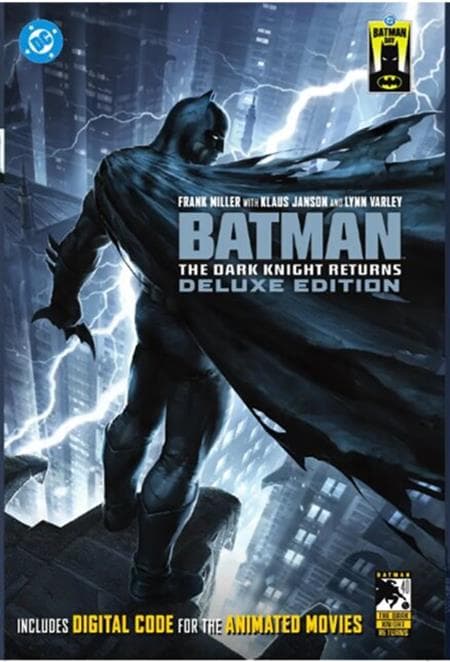 Cover für BATMAN DAY 2026 - BATMAN THE DARK KNIGHT RETURNS DELUXE EDITION HC VARIANT DUST JACKET