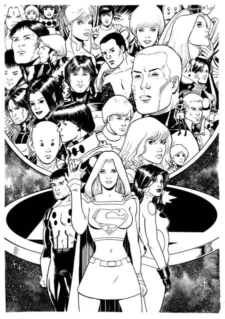 Cover für LEGION OF SUPER-HEROES BY MARK WAID & BARRY KITSON OMNIBUS