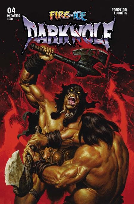 Cover for FIRE AND ICE DARKWOLF