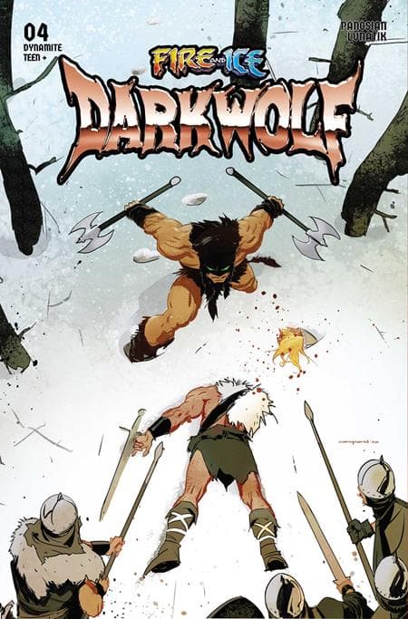 Cover for FIRE AND ICE DARKWOLF