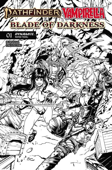 Cover für PATHFINDER VAMPIRELLA BLADE OF DARKNESS