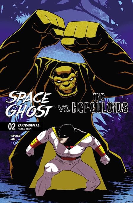 Cover for SPACE GHOST VS THE HERCULOIDS