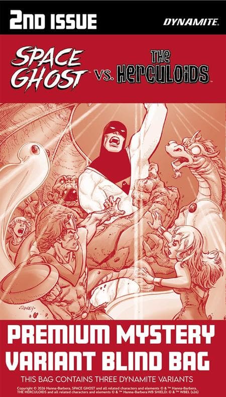 Cover for SPACE GHOST VS THE HERCULOIDS