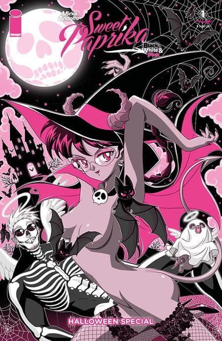 Cover für MIRKA ANDOLFOS SWEET PAPRIKA BLACK WHITE & PINK HALLOWEEN SPECIAL