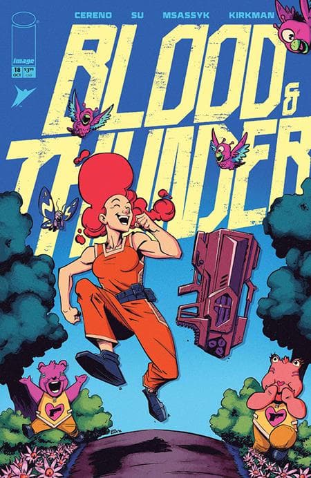 Cover for BLOOD & THUNDER