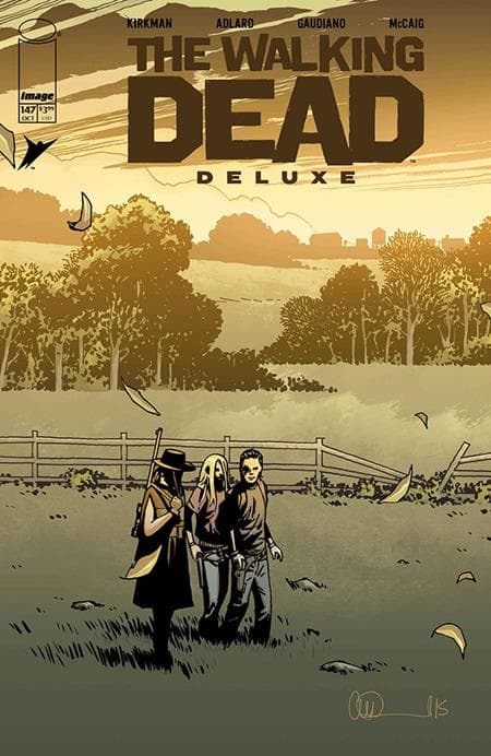 Cover for WALKING DEAD DELUXE