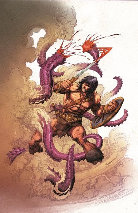 Cover for CONAN THE BARBARIAN