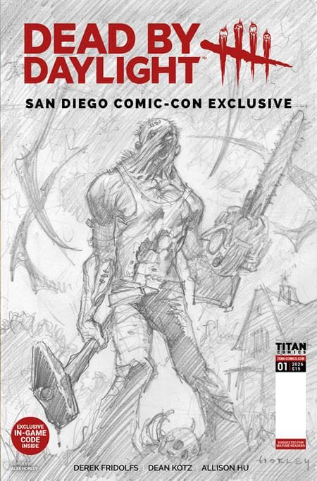 Cover für DEAD BY DAYLIGHT THE HILLBILLY SDCC EXCLUSIVE ALEX HORLEY CARDSTOCK INKS VAR