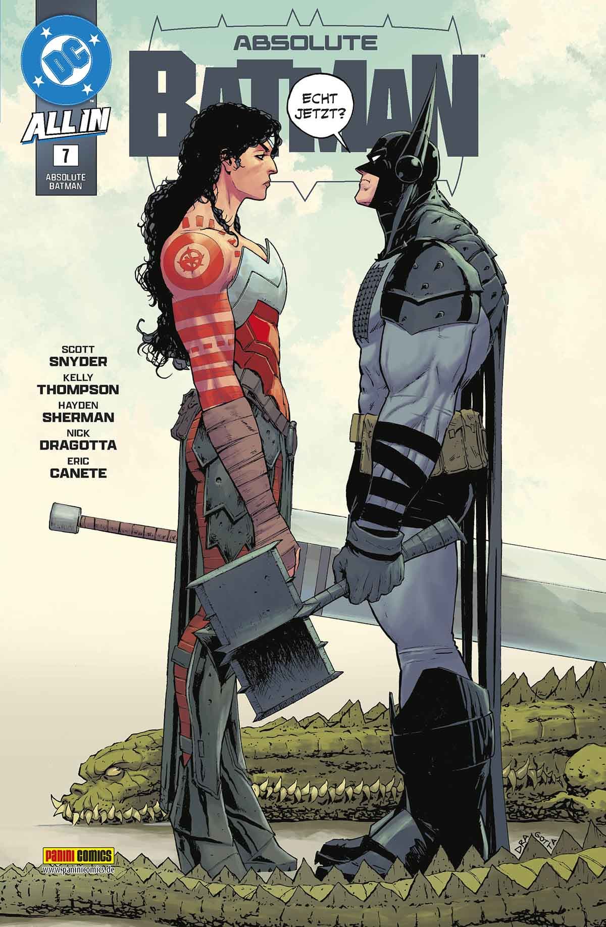 Cover for Absolute Batman 7