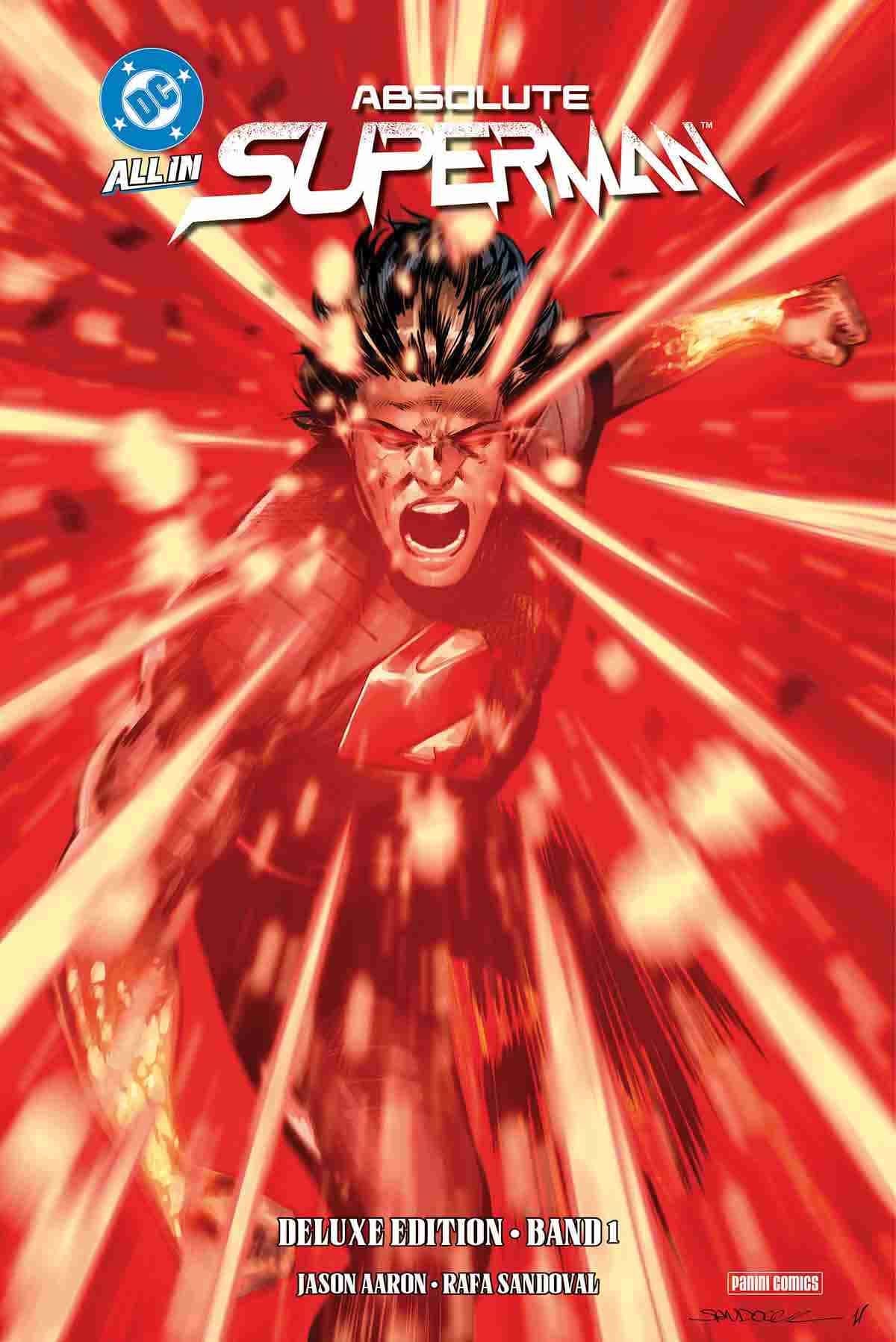 Cover for Absolute Superman 1 Deluxe Edition
