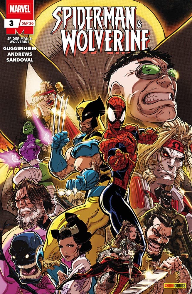 Cover für Spider-Man & Wolverine 3