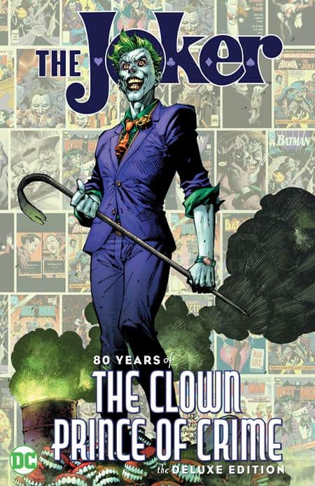 JOKER 80 YEARS OF THE CLOWN PRINCE OF CRIME THE DELUXE EDITION Cover