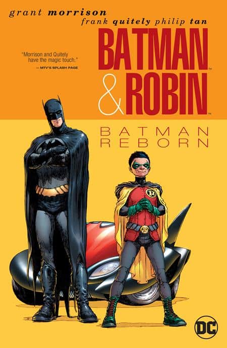 BATMAN AND ROBIN TP VOL 01 BATMAN REBORN Cover