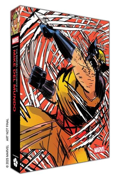 Cover for MARVEL SKETCHBOOK OF MIKE DEL MUNDO TP