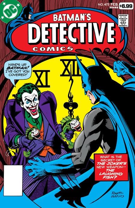 Cover for Detective Comics #475 Facsimile Edition
